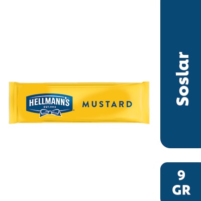 Hellmann's Porsiyonluk Hardal 9GR - Misafirlerinize gururla sunabileceğiniz Hellmann’s Lezzet Ailesi.